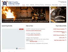 Tablet Screenshot of highcountrytc.com